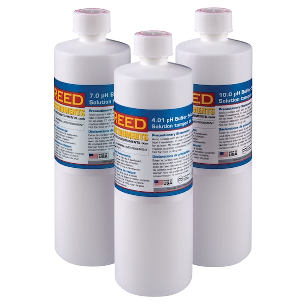 4, 7 and 10pH Buffer Solution Kit